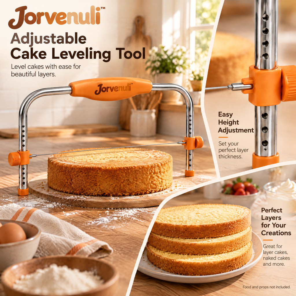 Jorvenuli™ Adjustable Cake Leveling Tool