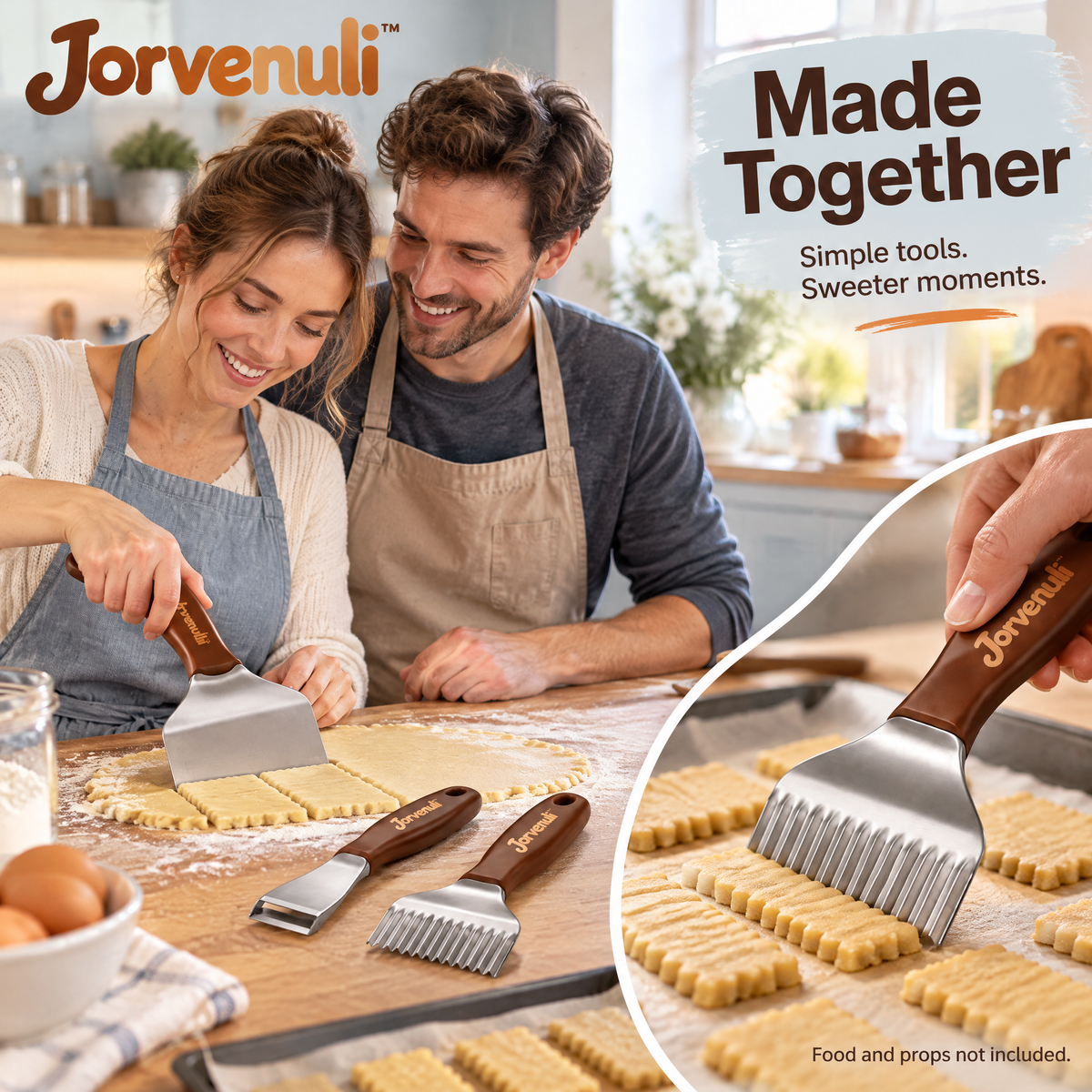Jorvenuli™ Artistic Chocolate Curling Tools