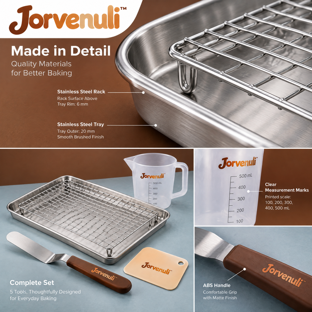 Jorvenuli™ Dessert Glazing Tool Set