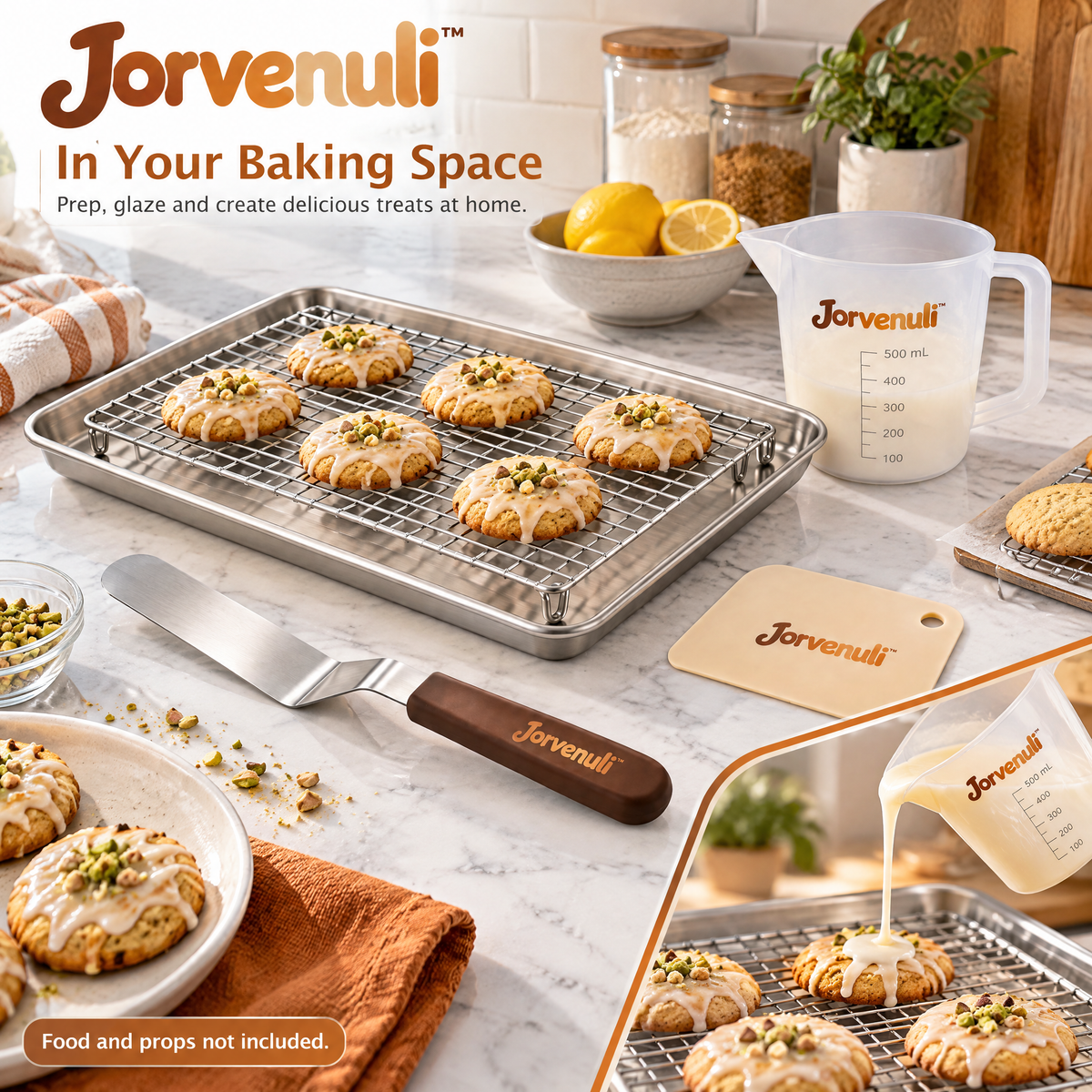 Jorvenuli™ Dessert Glazing Tool Set