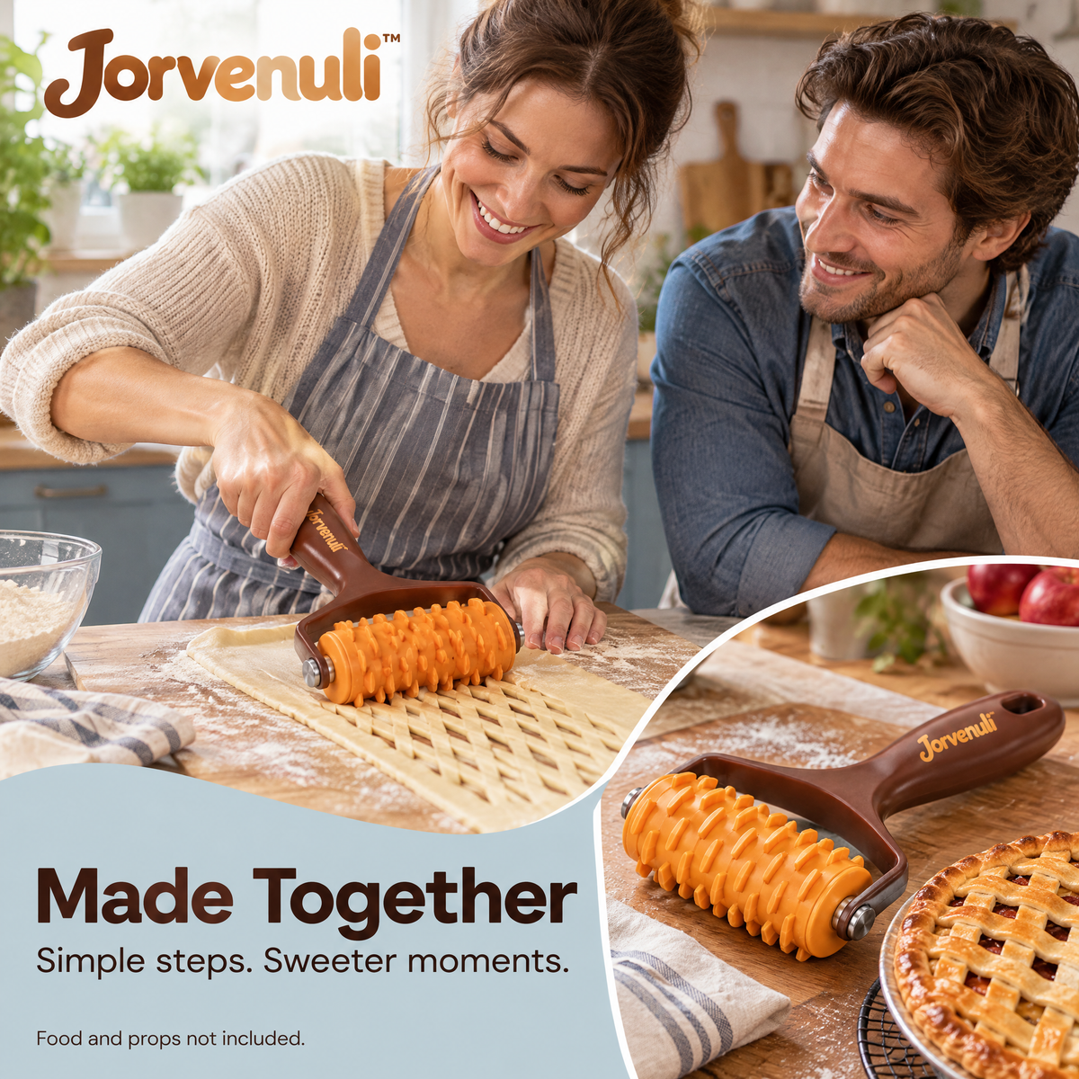 Jorvenuli™ Decorative Pastry Lattice Cutter