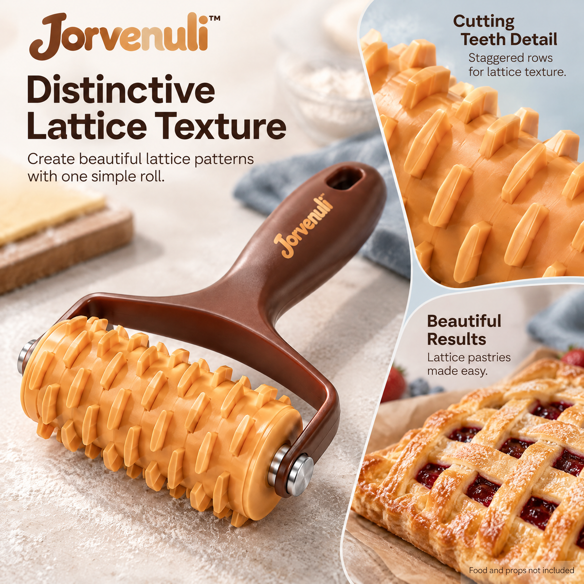 Jorvenuli™ Decorative Pastry Lattice Cutter