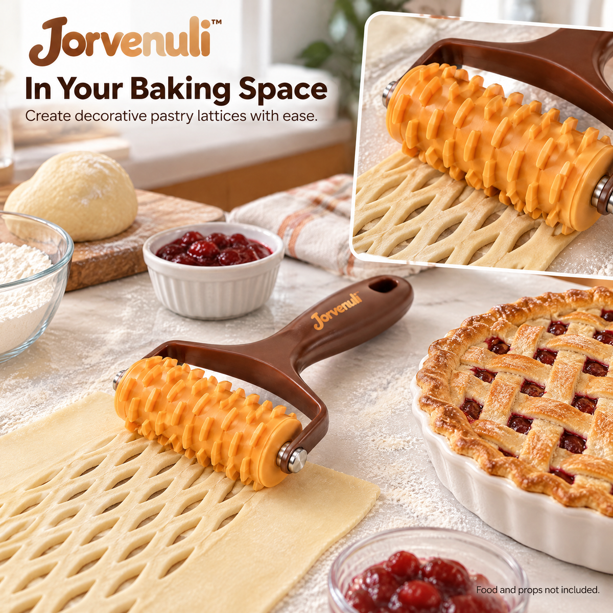 Jorvenuli™ Decorative Pastry Lattice Cutter