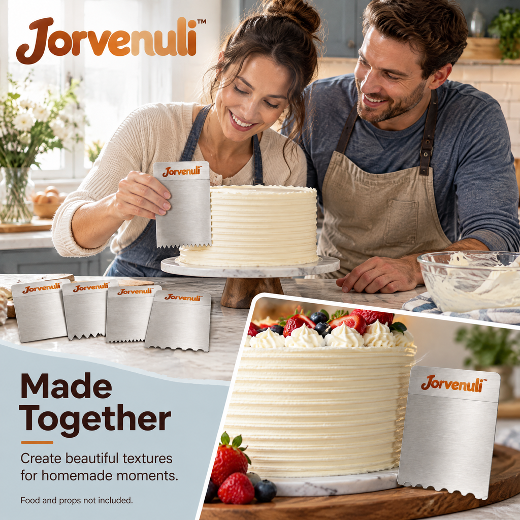 Jorvenuli™ Precision Cake Texture Combs