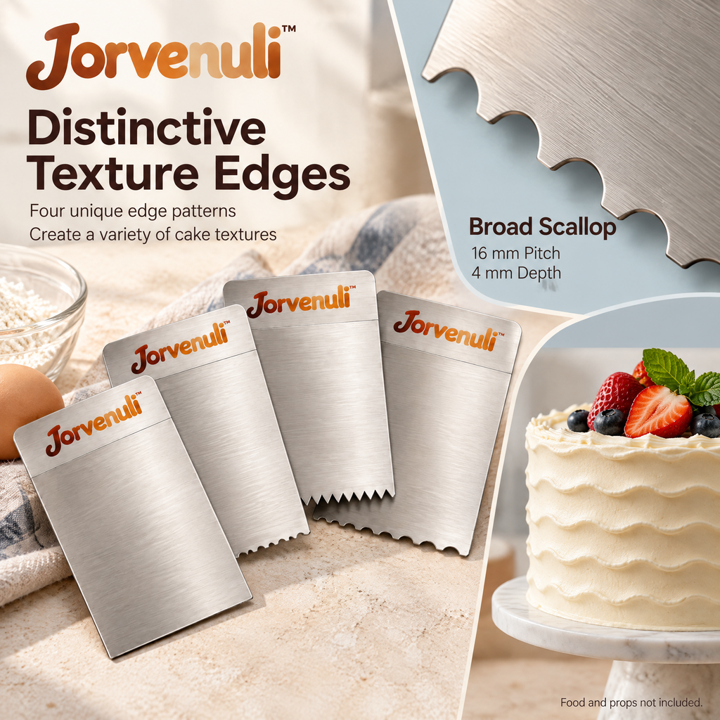 Jorvenuli™ Precision Cake Texture Combs