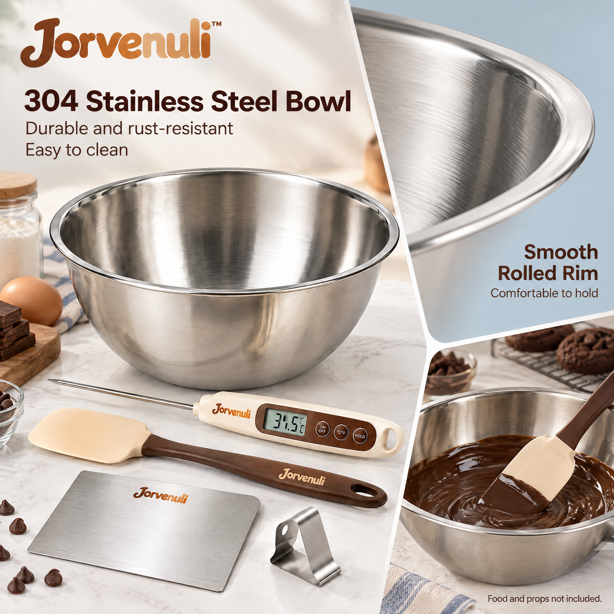 Jorvenuli™ Chocolate Tempering Tool Set